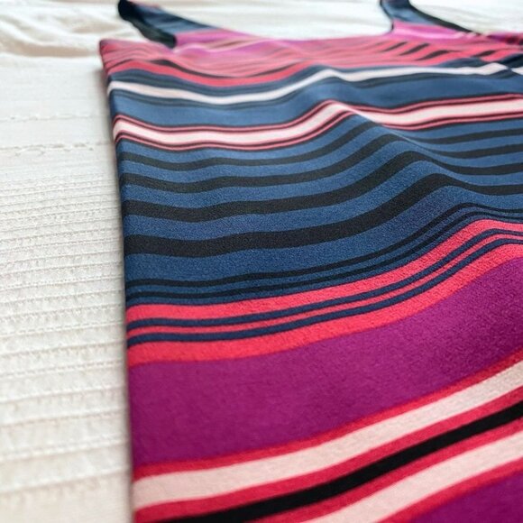 JOIE DAWNA 100% SILK STRIPED TANK SHIFT DRESS - XS - Picture 8 of 10